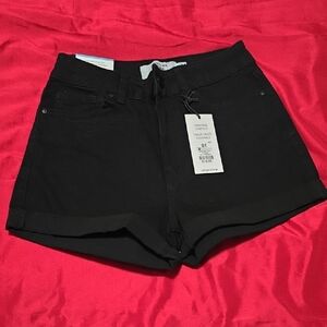 Refuge High Waist Black Shorts
